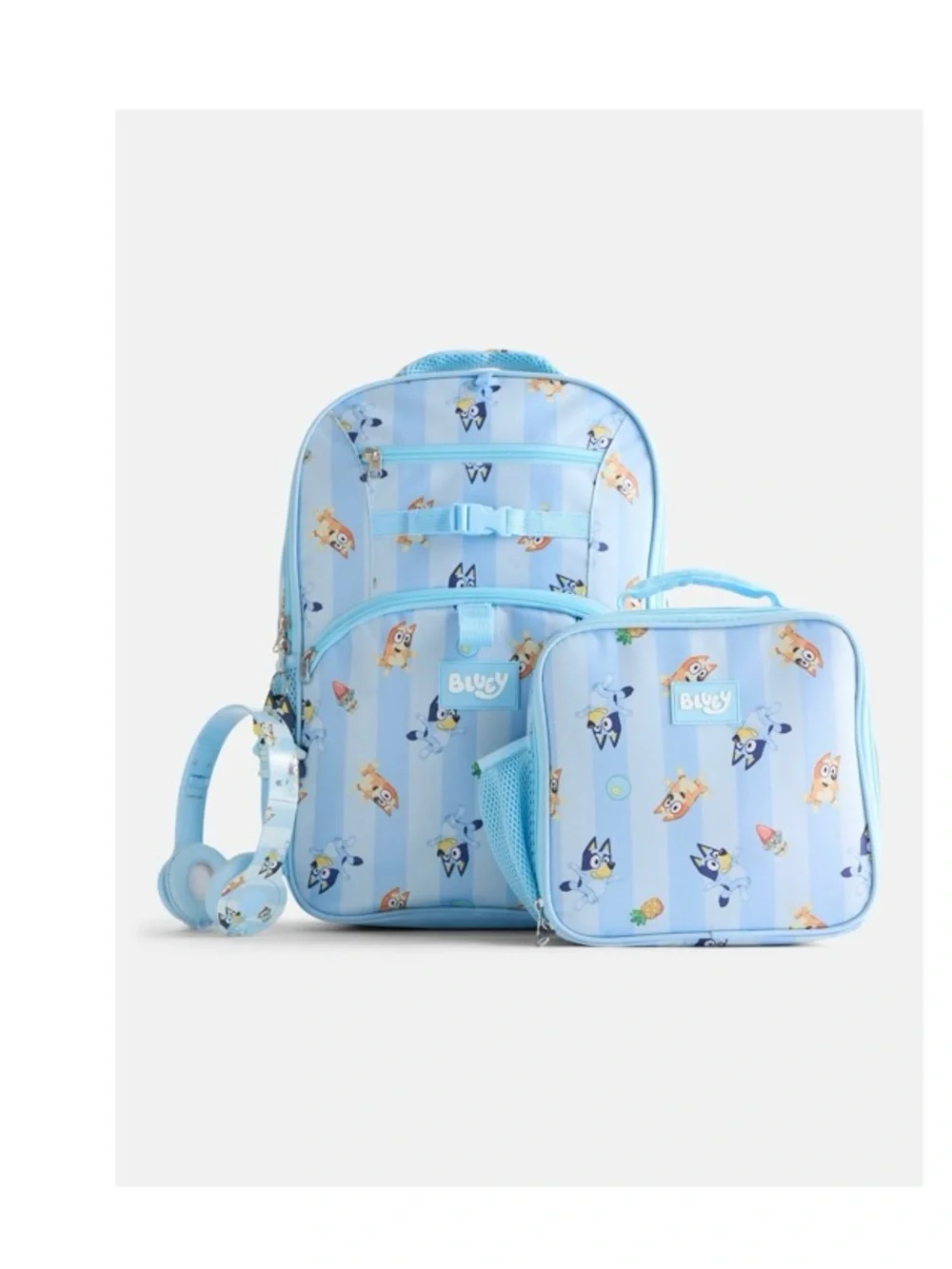 Light Blue Kids Backpack & Lunch Bag Set - Blue